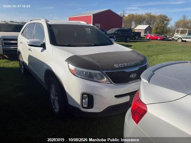 Vin: 5xykt3a69eg441440, lot: 10294003, kia sorento lx 20142