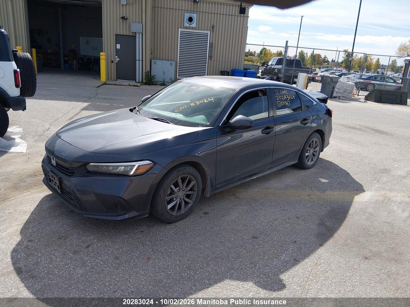 Vin: 2hgfe2f35nh104867, lot: 10294008, honda civic ex 20222
