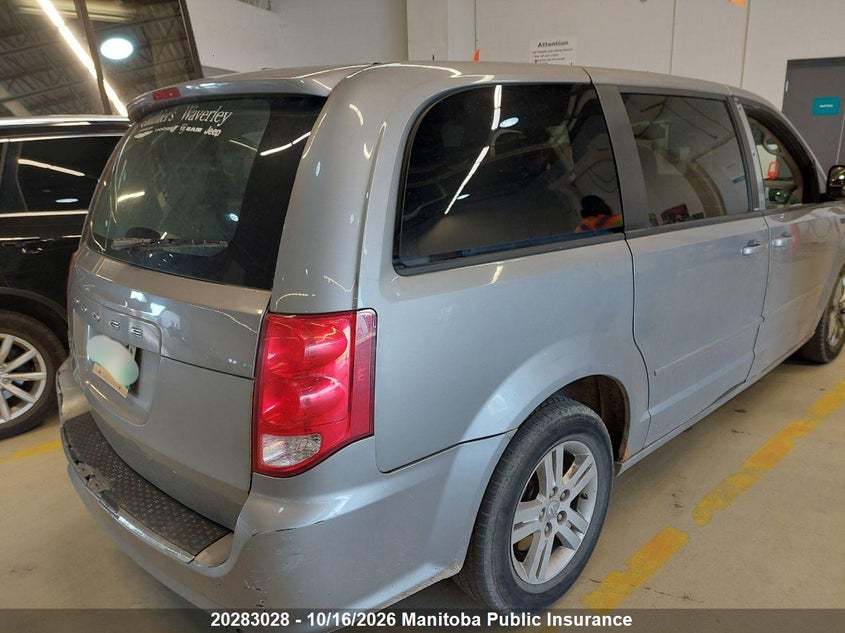 Vin: 2c4rdgbg9dr702005, lot: 10294012, dodge grand caravan sxt 20134