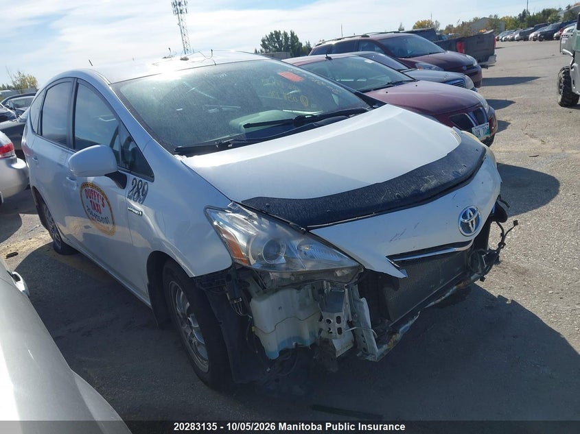 Vin: jtdzn3eu6c3058770, lot: 10294119, toyota prius v 2012 img_1