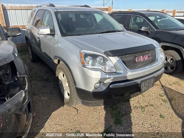 Vin: 1gklvled3aj136361, lot: 10294152, gmc acadia sle 20101