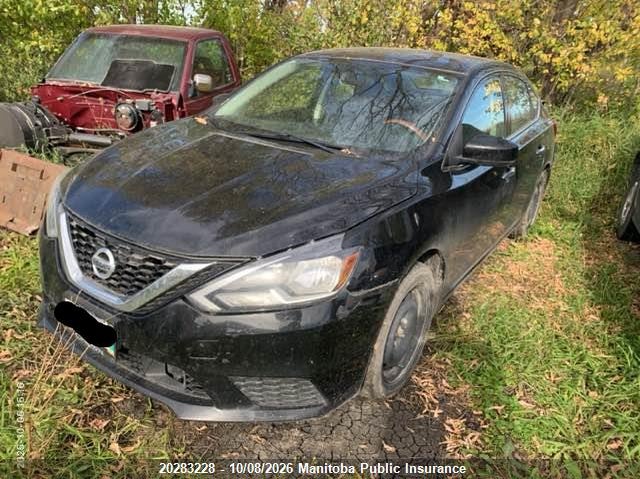 Vin: 3n1ab7ap8jy336007, lot: 10294212, nissan sentra 1.8 s 20182
