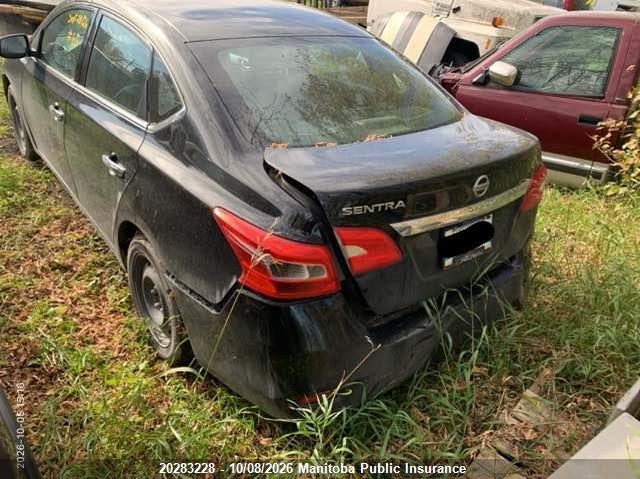 Vin: 3n1ab7ap8jy336007, lot: 10294212, nissan sentra 1.8 s 20183