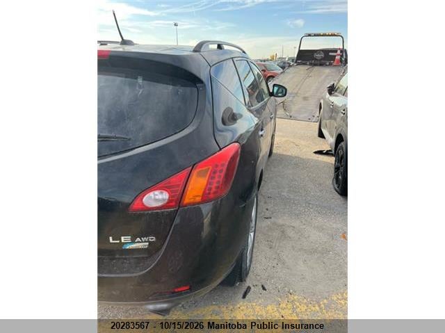 Vin: jn8az1mw3aw114849, lot: 10294551, nissan murano le 20104