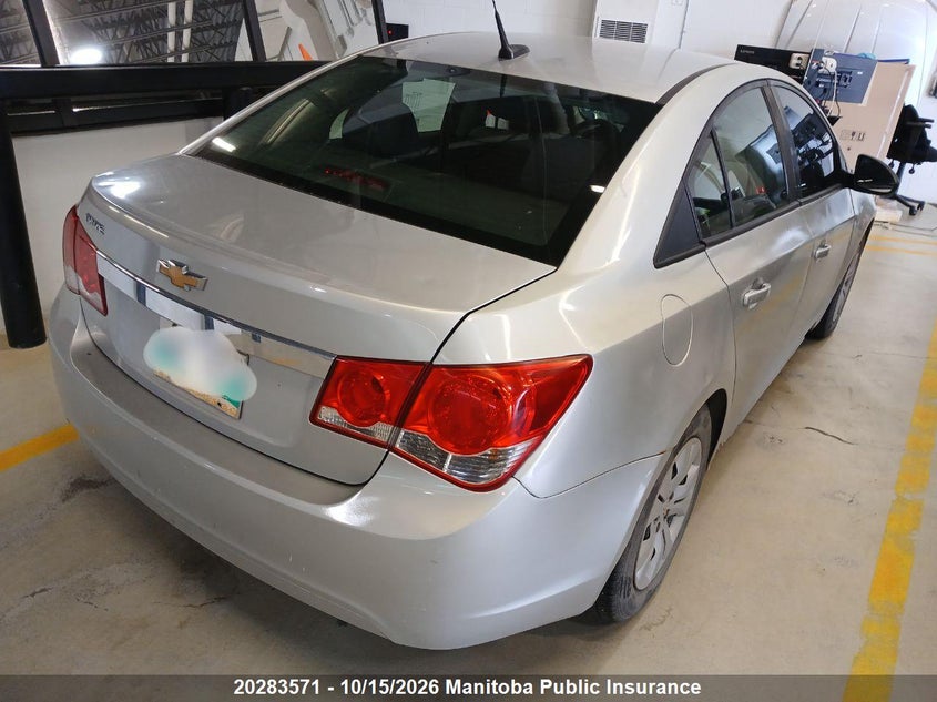 Vin: 1g1pl5sh1d7240816, lot: 10294555, chevrolet cruze ls 20134