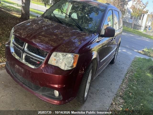 Vin: 2c4rdgdg0hr717818, lot: 10294723, dodge grand caravan crew 20172