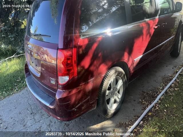 Vin: 2c4rdgdg0hr717818, lot: 10294723, dodge grand caravan crew 20174