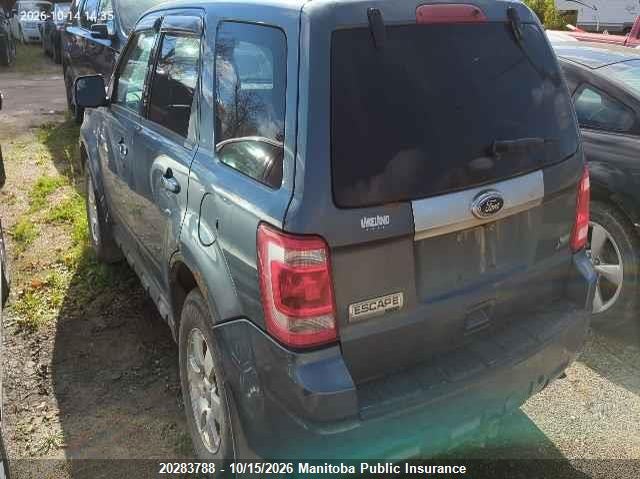 Vin: 1fmcu9eg4ckc49966, lot: 10294772, ford escape limited v6 20123