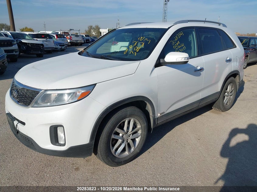 Vin: 5xyktca60fg590059, lot: 10294807, kia sorento lx 20152