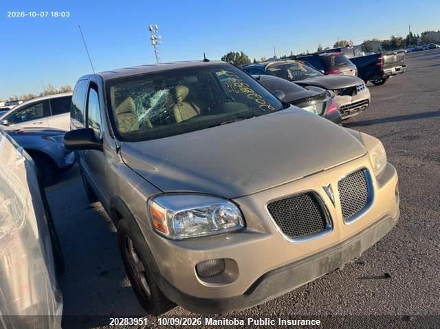2008 Pontiac Montana Sv6, Hail, IAAI, VIN 1GMDU03W18D194687 — photo 2
