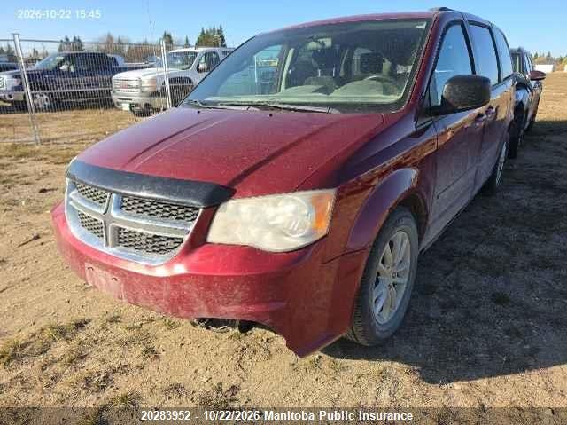 Vin: 2c4rdgbg1er282368, lot: 10294936, dodge grand caravan sxt 20142