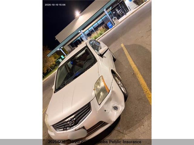 Vin: 3n1ab6ap2al611202, lot: 10295220, nissan sentra 2.0 s 20102
