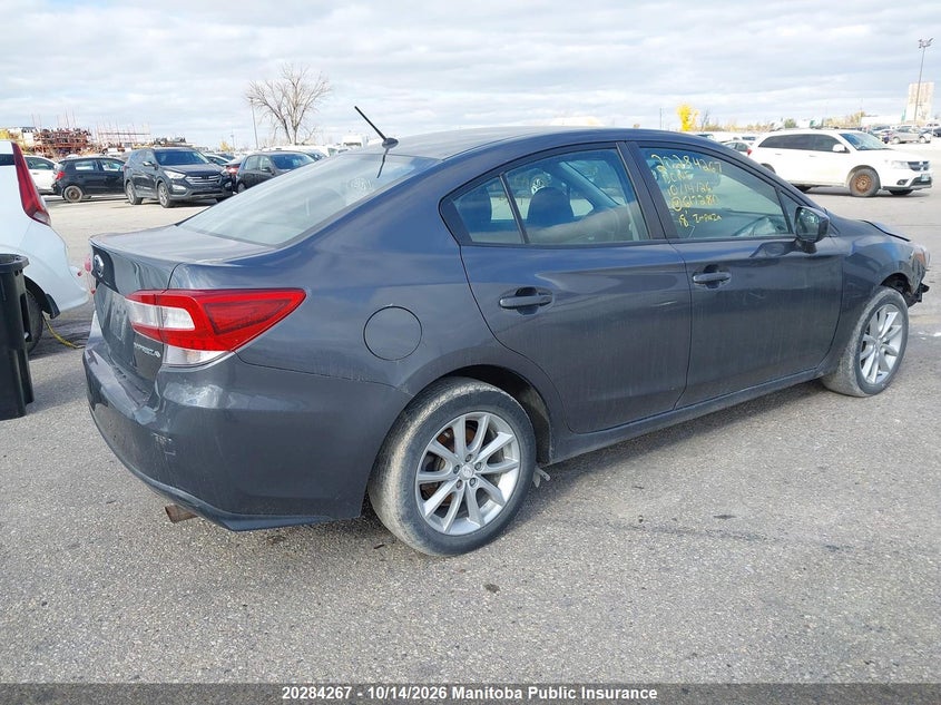 Vin: 4s3gkaa67j1617280, lot: 10295251, subaru impreza 2.0i 20184