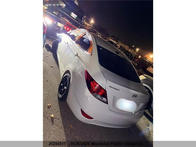 Vin: kmhct4ae3du456526, lot: 10295495, hyundai accent gl 20133