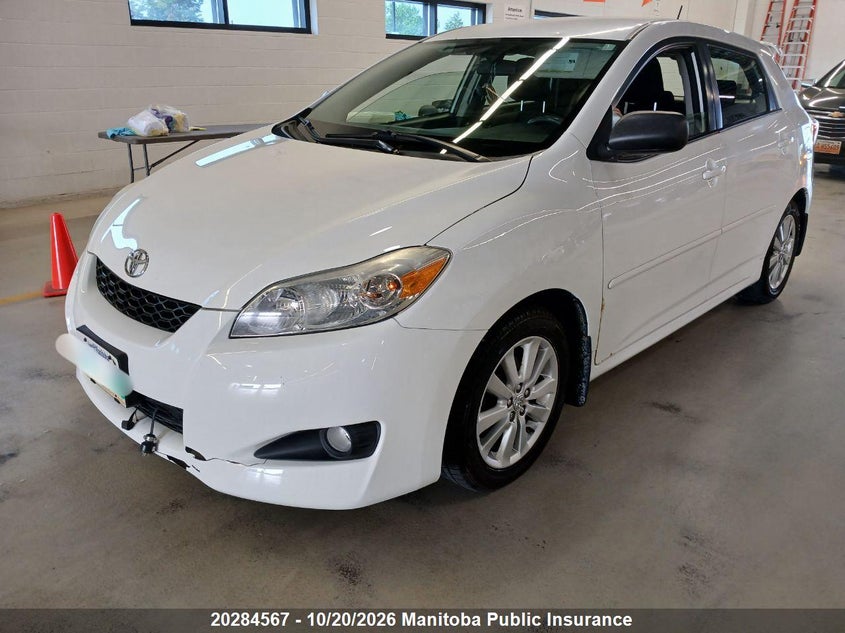 Vin: 2t1ku4ee9ac380486, lot: 10295551, toyota matrix 20102