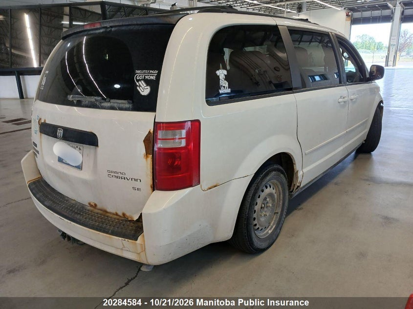 Vin: 2d4rn4de6ar327616, lot: 10295568, dodge grand caravan se 20104