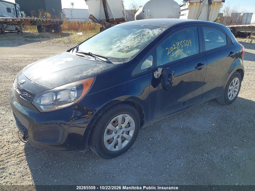 Vin: knadm5a35d6144736, lot: 10296493, kia rio 5 lx 20132