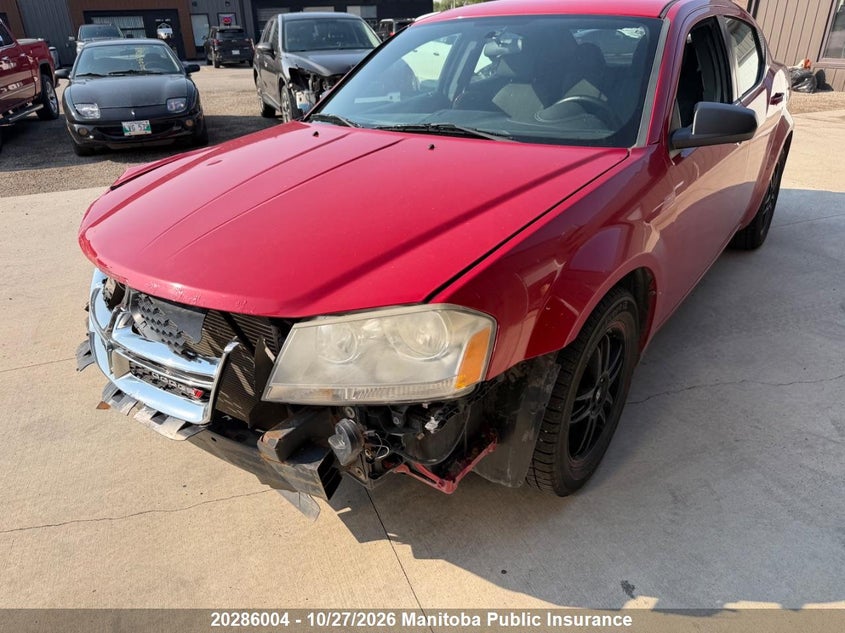 Vin: 1c3cdzab6en108322, lot: 10296988, dodge avenger se 20142