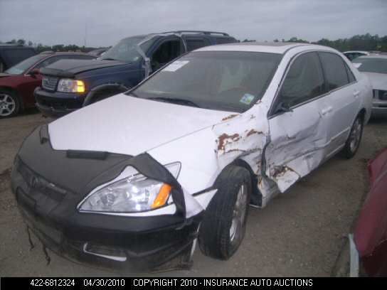 2007 Honda Accord 2.4 Ex VIN: 1HGCM56797A211920 Lot: 6812324