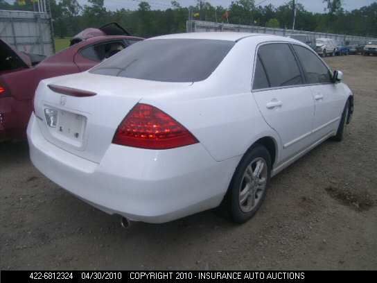 2007 Honda Accord 2.4 Ex VIN: 1HGCM56797A211920 Lot: 6812324