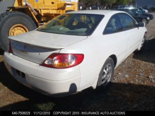 2002 Toyota Camry Solara Se VIN: 2T1CE22P12C000215 Lot: 7508029