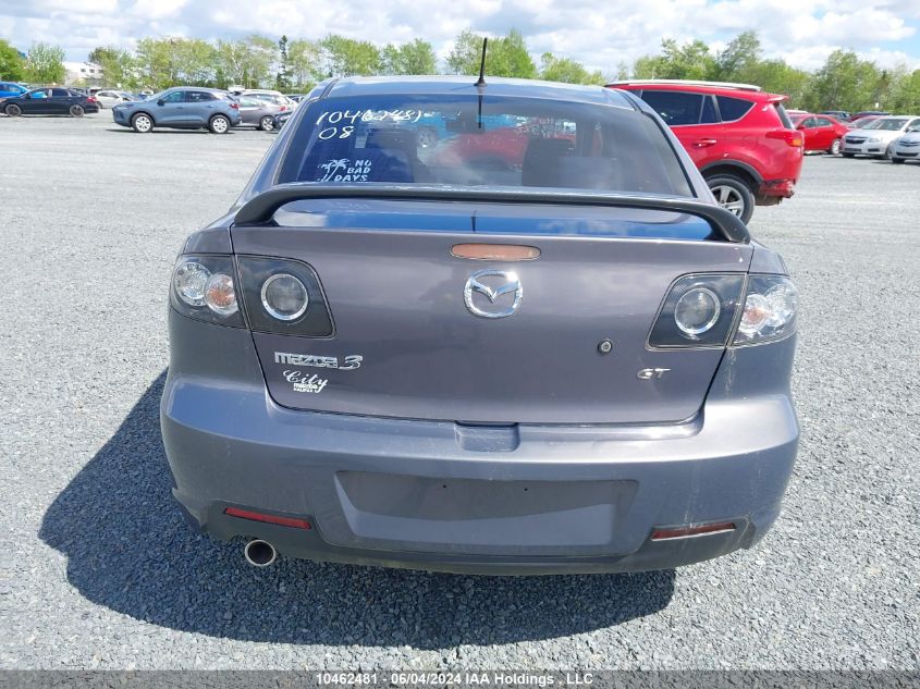 2008 Mazda 3 VIN: JM1BK323481171366 Lot: 10462481