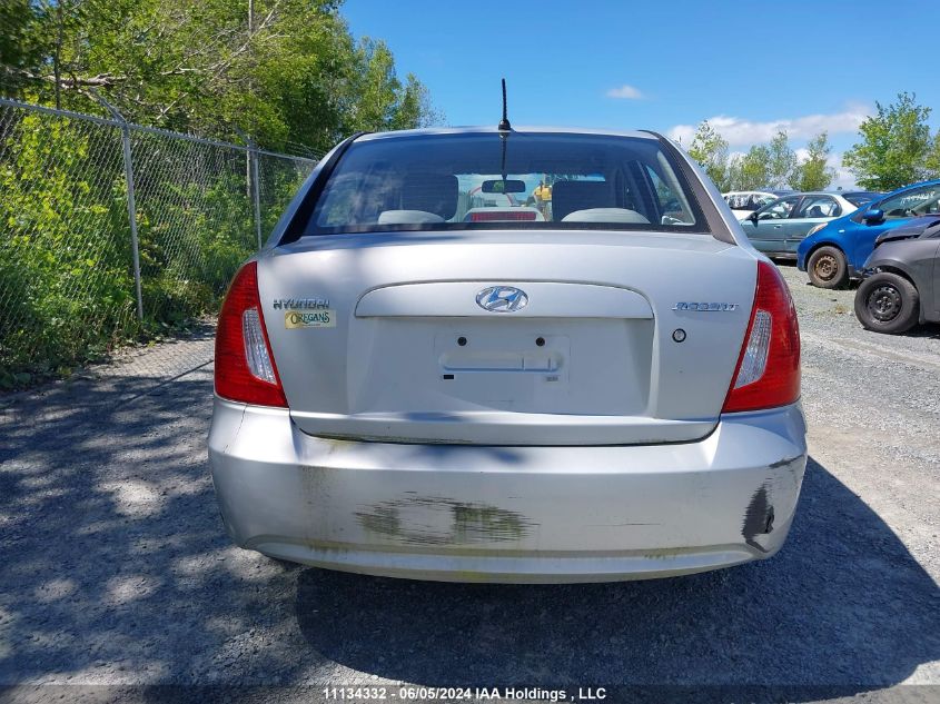 2010 Hyundai Accent Gls VIN: KMHCN4BC8AU492344 Lot: 11134332