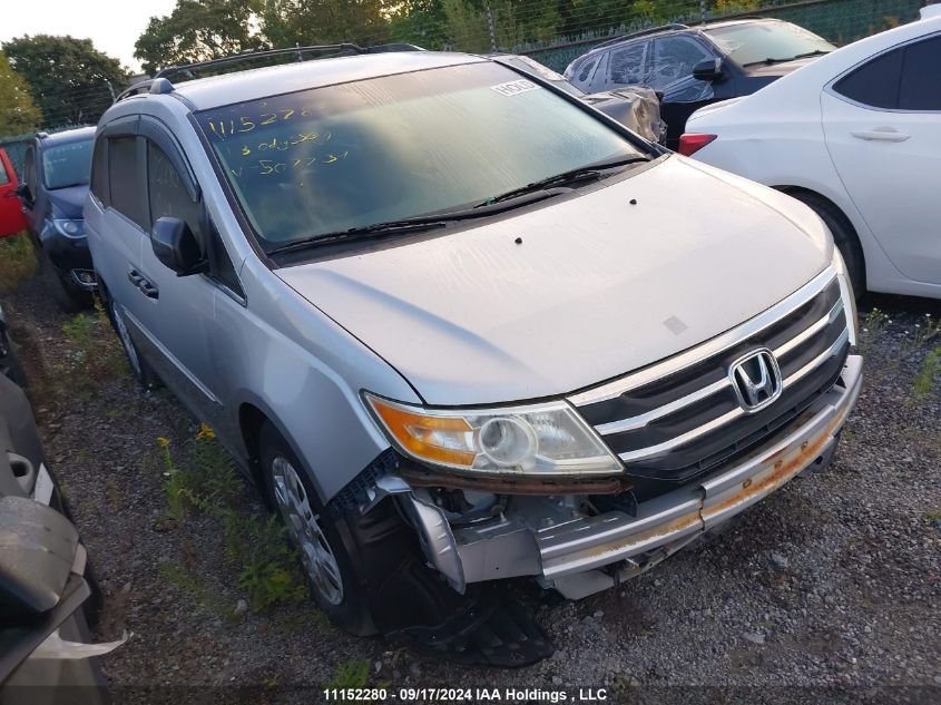 2013 Honda Odyssey Lx VIN: 5FNRL5H21DB502234 Lot: 11152280