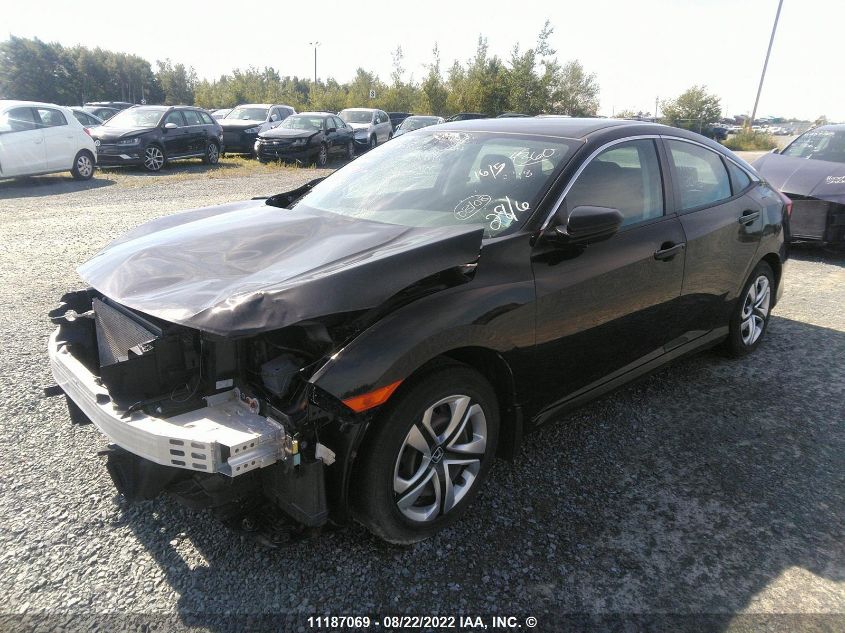 2016 Honda Civic Lx VIN: 2HGFC2F55GH012121 Lot: 11187069