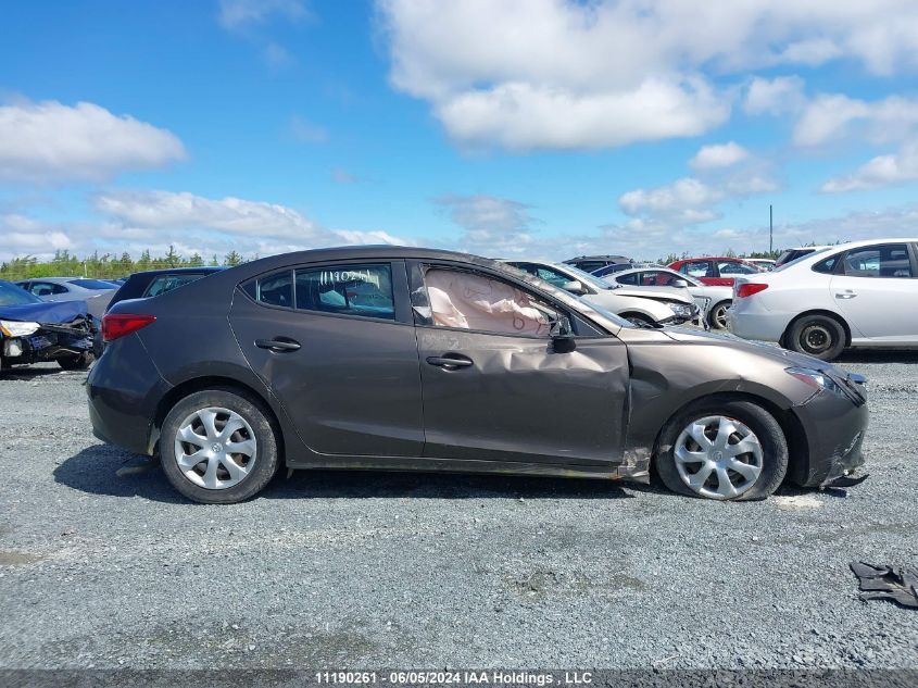 2016 Mazda 3 Sport VIN: 3MZBM1U79GM302434 Lot: 11190261