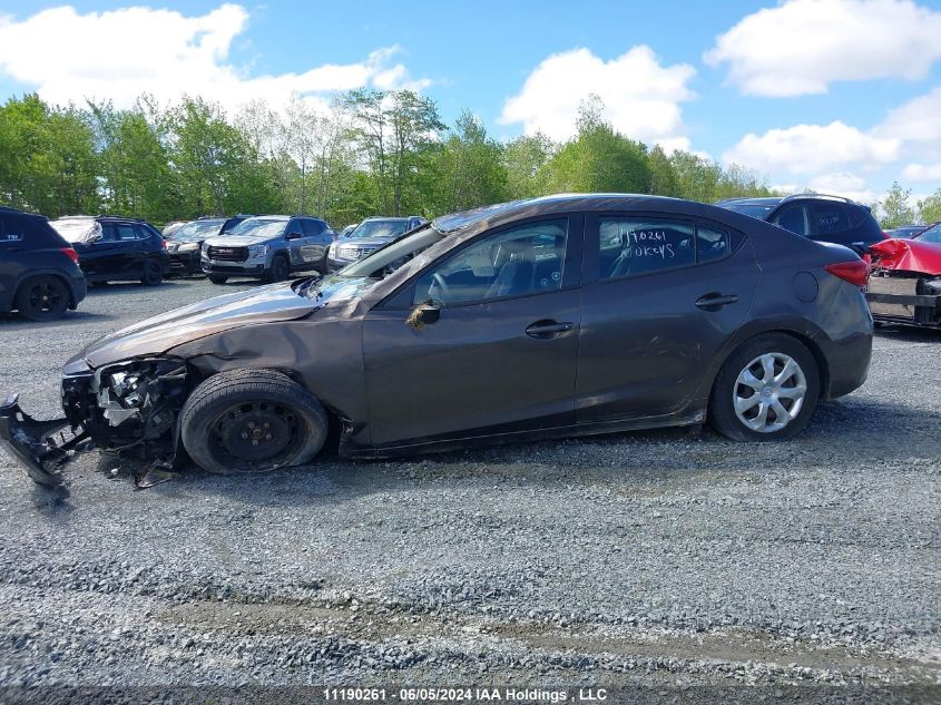 2016 Mazda 3 Sport VIN: 3MZBM1U79GM302434 Lot: 11190261