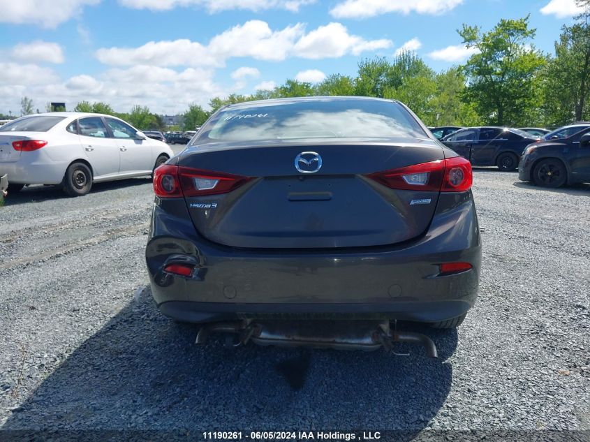 2016 Mazda 3 Sport VIN: 3MZBM1U79GM302434 Lot: 11190261