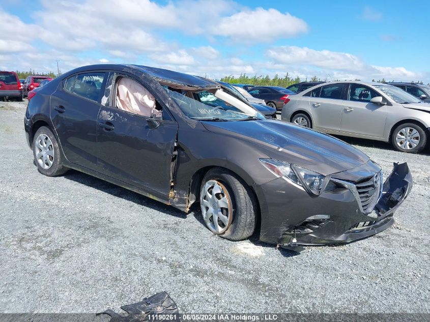 2016 Mazda 3 Sport VIN: 3MZBM1U79GM302434 Lot: 11190261