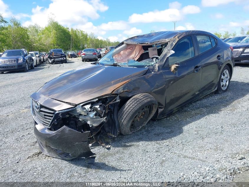 2016 Mazda 3 Sport VIN: 3MZBM1U79GM302434 Lot: 11190261