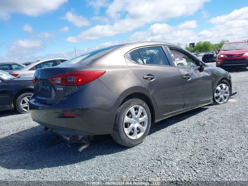 2016 Mazda 3 Sport VIN: 3MZBM1U79GM302434 Lot: 11190261