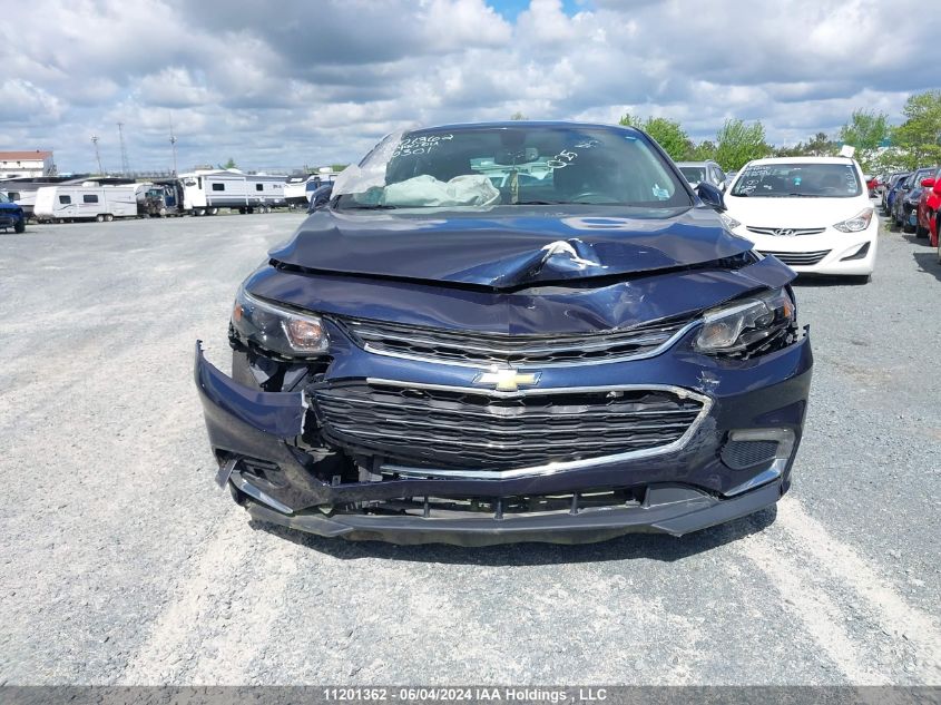 2018 Chevrolet Malibu Lt VIN: 1G1ZD5ST9JF100301 Lot: 11201362