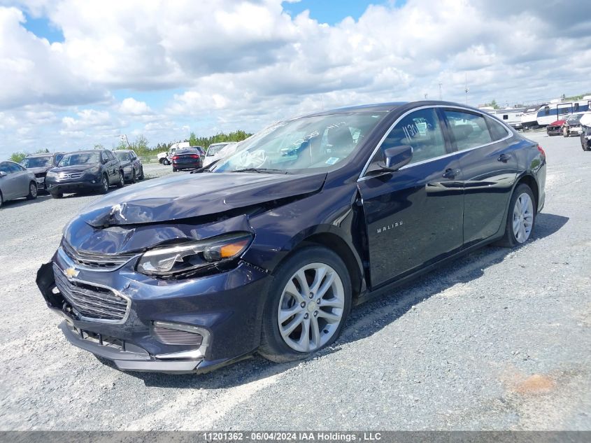 2018 Chevrolet Malibu Lt VIN: 1G1ZD5ST9JF100301 Lot: 11201362