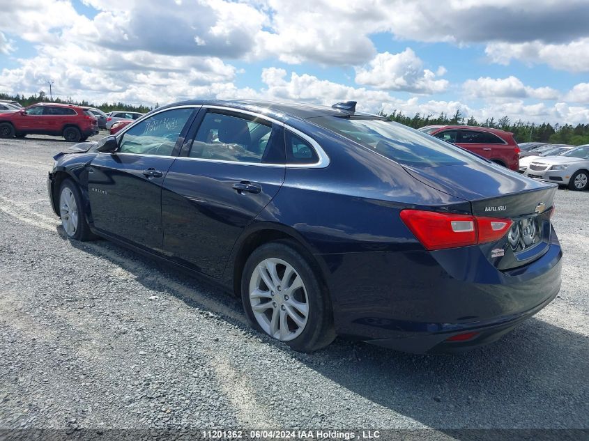 2018 Chevrolet Malibu Lt VIN: 1G1ZD5ST9JF100301 Lot: 11201362