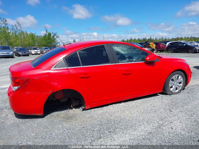 2015 Chevrolet Cruze Lt VIN: 1G1PD5SB0F7134644 Lot: 11223425