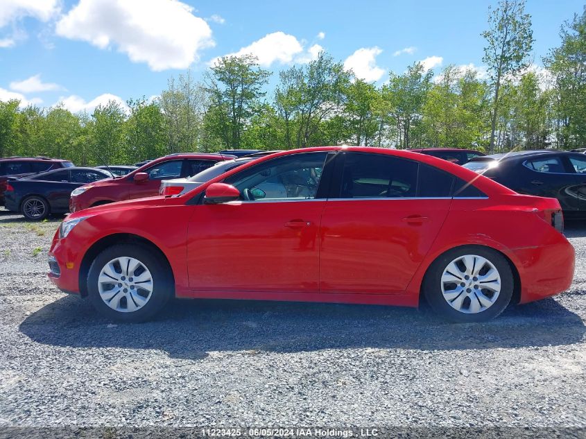 2015 Chevrolet Cruze Lt VIN: 1G1PD5SB0F7134644 Lot: 11223425