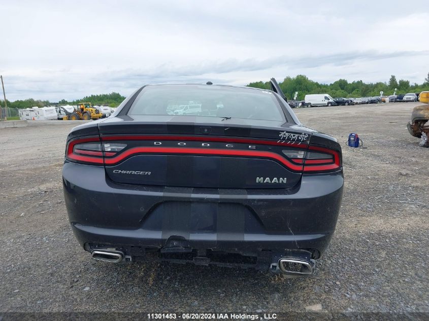 2019 Dodge Charger Sxt VIN: 2C3CDXBGXKH513831 Lot: 11301453