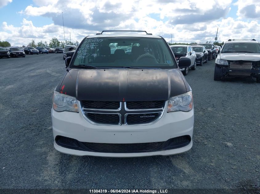 2012 Dodge Grand Caravan Se VIN: 2C4RDGBGXCR105461 Lot: 11304319