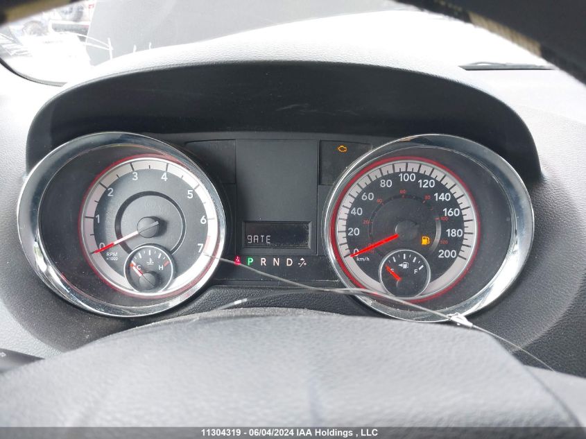 2012 Dodge Grand Caravan Se VIN: 2C4RDGBGXCR105461 Lot: 11304319