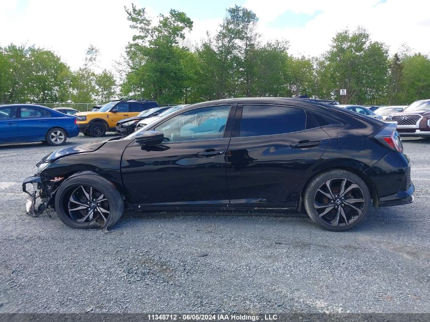 2018 Honda Civic Sport VIN: SHHFK7G46JU303906 Lot: 11348712