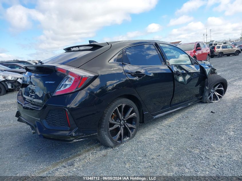 2018 Honda Civic Sport VIN: SHHFK7G46JU303906 Lot: 11348712