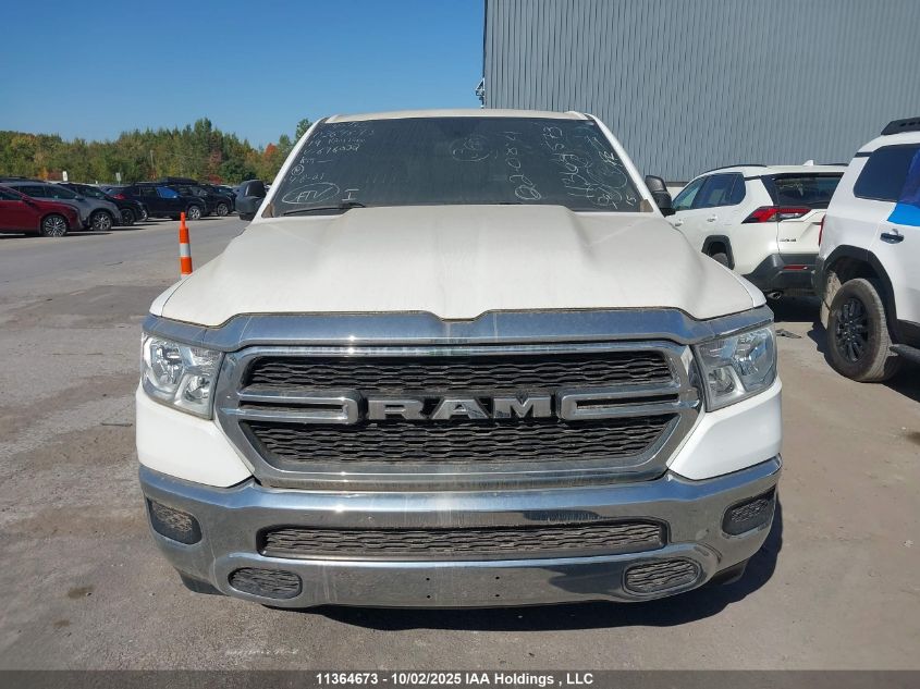 2019 Ram 1500 Tradesman VIN: 1C6SRFGT6KN676032 Lot: 11364673