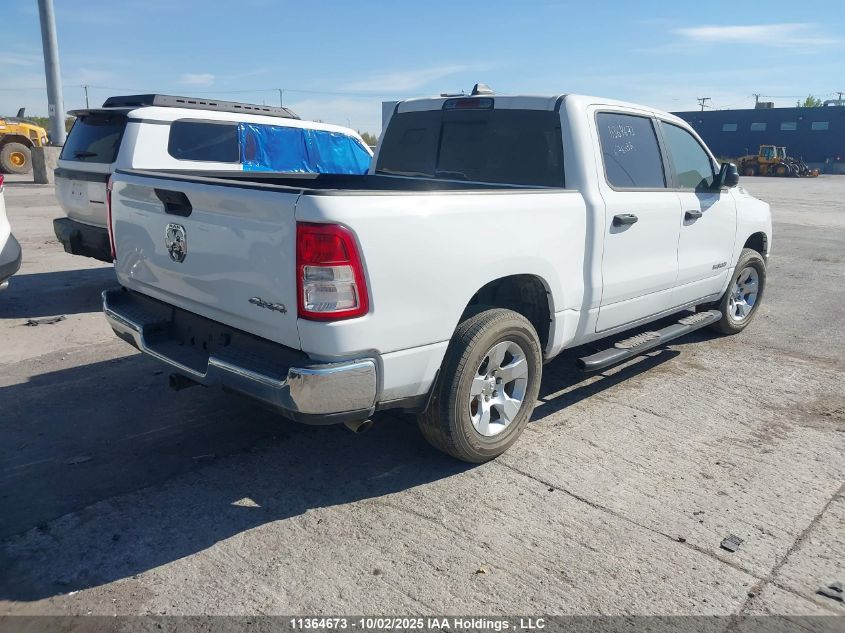 2019 Ram 1500 Tradesman VIN: 1C6SRFGT6KN676032 Lot: 11364673