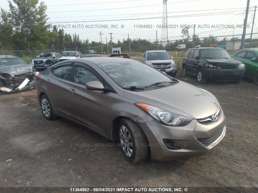 2013 Hyundai Elantra Gls/Limited VIN: 5NPDH4AE4DH337615 Lot: 11364982