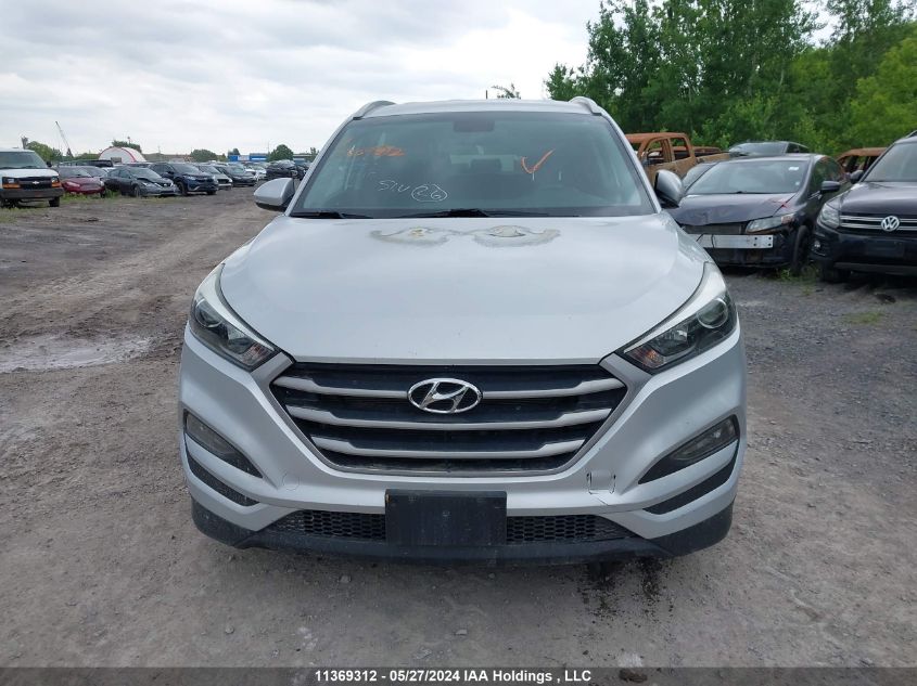 2017 Hyundai Tucson Limited/Sport And Eco/Se VIN: KM8J3CA40HU361372 Lot: 11369312