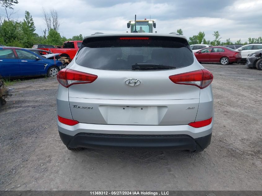 2017 Hyundai Tucson Limited/Sport And Eco/Se VIN: KM8J3CA40HU361372 Lot: 11369312